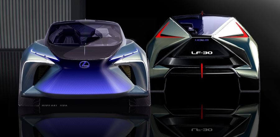 Эскиз Lexus LF-30 Electrified 2019 года  (фото 41 из 82)